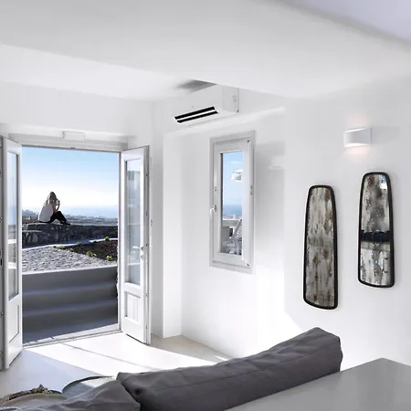 Luxury Santorini Elysian Tria Private Plunge Pool Sea Village View 1 Bedroom Oia Foinikia (Santorini)